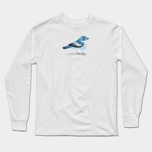 Cerulean Warbler Bird 2 Long Sleeve T-Shirt